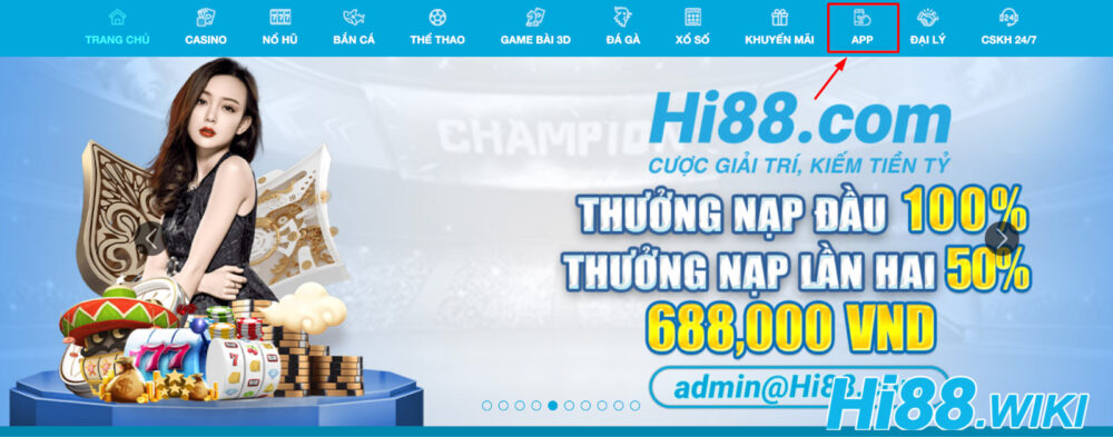 App Hi88 là ứng dụng được thiết kế với nhiều công nghệ hiện đại