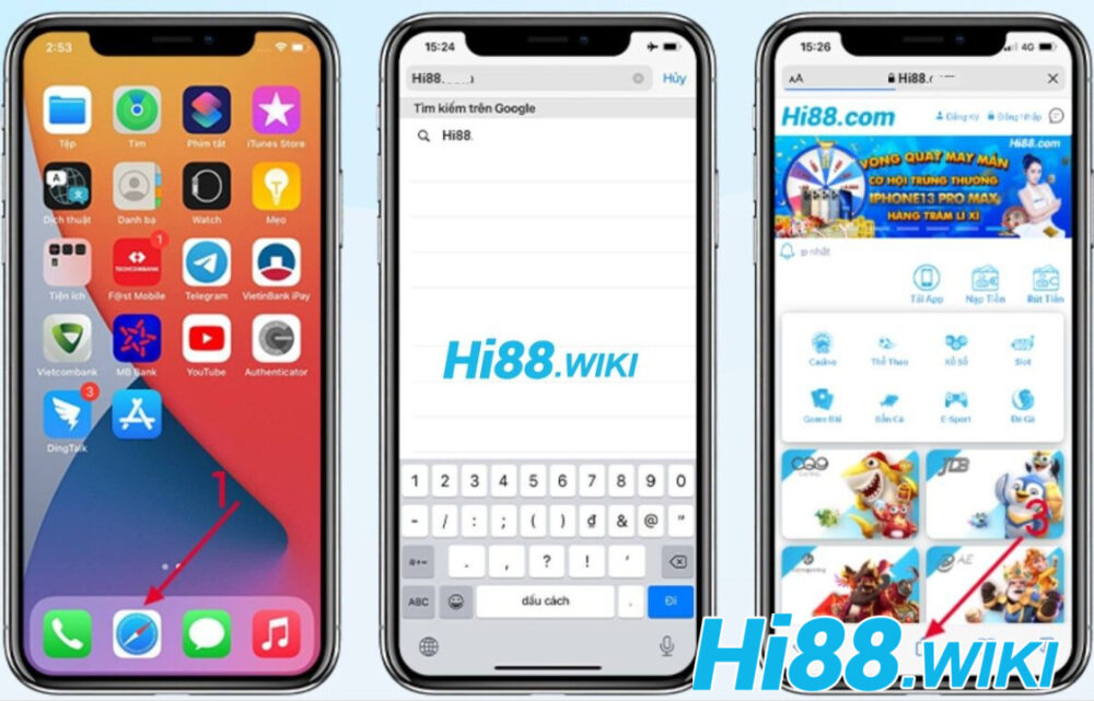 Cách tải app Hi88 cho điện thoại